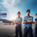 Indian Air Force AFCAT 01/2026 recruitment banner showing cadets and aircraft graphics